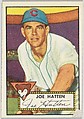 Card Number 194, Joe Hatten, Chicago Bears, from the Topps Baseball series (R414-6) issued by Topps Chewing Gum Company, Issued by Topps Chewing Gum Company (American, Brooklyn), Commercial color lithograph