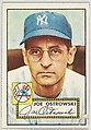 Card Number 206, Joe Ostrowski, New York Yankees, from the Topps Baseball series (R414-6) issued by Topps Chewing Gum Company, Issued by Topps Chewing Gum Company (American, Brooklyn), Commercial color lithograph