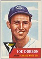 Card Number 5, Joe Dobson, Pitcher, Chicago White Sox, from the series Topps Dugout Quiz (R414-7), issued by Topps Chewing Gum Company, Issued by Topps Chewing Gum Company (American, Brooklyn), Commercial color lithograph