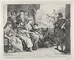 The Play-Within-A-Play, Eugène Delacroix French, Lithograph; second state of three