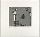 3.26.92, Frank Lobdell  American, Hardground etching with aquatint and sugarlift aquatint; 9/20