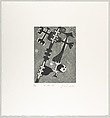 4.26.92, Frank Lobdell  American, Hardground etching with aquatint, sugarlift aquatint and burnishing; 9/20