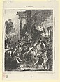 The Justice of Trajan, plate for l'Album des Salons, Jules-Robert-Pierre-Joseph Challamel French, Lithograph