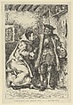 Goetz and Friar Martin, Eugène Delacroix  French, Wood engraving (or possibly stereotype)