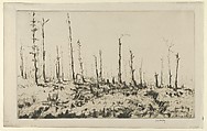 Spring 1917, James McBey  British, Etching