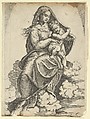 Madonna and Child, Anonymous, Engraving