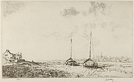 Bosham, James McBey  British, Etching