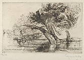 Penton Hook, Sir Francis Seymour Haden  British, Etching and drypoint; first (final) state (Harrington); fifth state of six (Schneiderman)