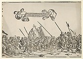 Children's Crusade, Monogrammist LIW (Dutch, 1490–1550), Woodcut