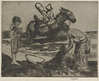 Water Carrier, George Overbury "Pop" Hart American, Drypoint on zinc