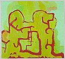 In My Beginning, Chuck Webster (American, born Binghamton, New York, 1970), Linoleum cut, woodcut, pochoir and screenprint