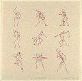 Dance of Death, from "Femfolio", Eleanor Antin  American, Digital print