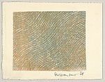 Greeting Card for 1965-6, Stanley William Hayter British, Linocut