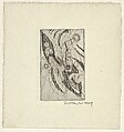 Untitled, Stanley William Hayter British, Engraving, soft-ground etching, and scorper