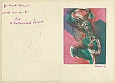 Greeting Card for 1949–50, Stanley William Hayter British, Engraving and soft-ground etching, color