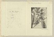 Greeting Card for 1944–45, Stanley William Hayter British, Engraving
