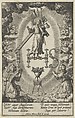 Sacred Monogram, Antonius Wierix, II  Netherlandish, Engraving