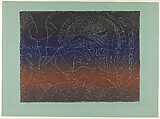 Roman Noir, Man Ray  American, Lithograph printed on green paper