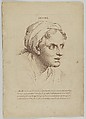 Desire, plate 8 from "Heads Representing the Various Passions of the Soul; as they are Expressed in the Human Countenance: Drawn by that Great Master Monsieur Le Brun", Anonymous, British, 18th century British, Engraving with etching