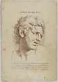 Simple Bodily Pain, plate 12 from "Heads Representing the Various Passions of the Soul; as they are Expressed in the Human Countenance: Drawn by that Great Master Monsieur Le Brun", Anonymous, British, 18th century British, Engraving with etching