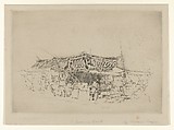 A Japanese Booth (Who'll Buy), Mortimer Menpes  Australian, Drypoint with plate tone