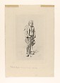 A Breton Beggar, Mortimer Menpes  Australian, Etching