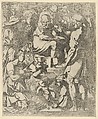 The Nativity, Geoffroy Dumoûtier  French, Etching