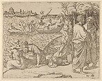 The Miraculous Draught of Fishes, Anonymous, French, School of Fontainebleau, 16th century French, Etching