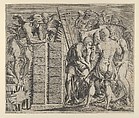 Cadmus Building Thebes, Anonymous, French, School of Fontainebleau, 16th century French, Etching