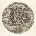 Mary Magdalen carried to Heaven, Anonymous, French, School of Fontainebleau, 16th century French, Etching