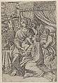Madonna of Saint Margaret, Master IQV  French, Etching