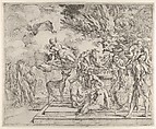 The Sacrifice of Iphigenia, Pietro Testa  Italian, Etching with drypoint