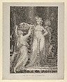 The Daughter of Herodias (Salome Receiving the Head of John the Baptist, Matthew 14:10-11), Thomas Holloway British, Engraving