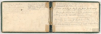 Sketchbook with views of Tours, France and its environs, Eugène Delacroix (French, Charenton-Saint-Maurice 1798–1863 Paris), Graphite and watercolor on wove paper