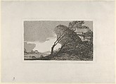 Landscape, Goya (Francisco de Goya y Lucientes)  Spanish, Etching, aquatint