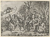 The Dance, Léon Davent  French, Engraving