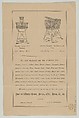 Price List of Wire Flower Stands, Etc., Hartford Wire Works (Hartford, Connecticut), Illustrations: photomechanical process