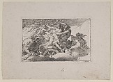 Rape of Persephone, Gaetano Gandolfi  Italian, Etching