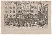 Plate A: Election and Coronation of Emperor Maximilian II, Anonymous, German, 17th century  German, Etching
