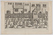 Plate I: Election and Coronation of Emperor Maximilian II, Anonymous, German, 17th century  German, Etching