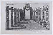 Plate XII: Caesares, from "Descriptio Publicae Gratulationis Spectaculorum et Ludorum, in Advent Sereniss", Peeter van der Borcht Netherlandish, Engraving