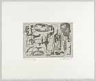 Embryi, Dorothy Dehner  American, Etching and aquatint