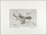 Bird Machine # 2, Dorothy Dehner  American, Etching and aquatint