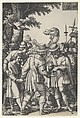 Joseph Sold to the Merchants, from The Story of Joseph, Georg Pencz  German, Engraving
