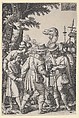 Joseph Sold to the Merchants, from "The Story of Joseph", Georg Pencz  German, Engraving