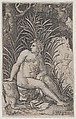 Cephalus and Procris, from "The Greek Heroines", Georg Pencz  German, Engraving