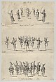 Nations of Asia ballets, Anonymous, Italian, 17th century Italian, Etching