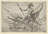 Bellum Cuius Causa (The Cause of War), Anonymous, Italian, 16th century Italian, Etching