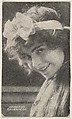 Dorothy Davenport, from the Black and White Movie Stars series (D1), issued by the E. H. Koester Baking Company, E. H. Koester Baking Company, Baltimore  American, Photolithograph
