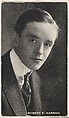 Robert E. Harron, from the Black and White Movie Stars series (D1), issued by the E. H. Koester Baking Company, E. H. Koester Baking Company, Baltimore American, Photolithograph